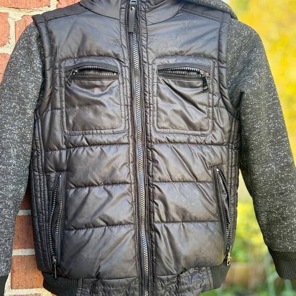 Urban Republic Boys’ Hooded Puffer Jacket – Size 7/8 - Picture 8 of 10